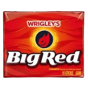 BIG RED Rágó fahéj ízű 15db