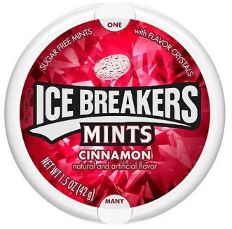 IceBreakers Cinnamon Mints Fahéjas cukorka 42g
