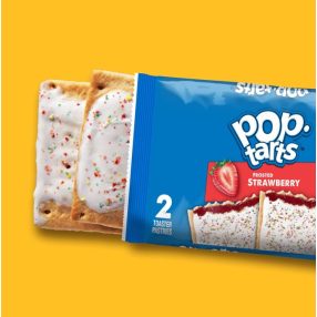 Kelloggs Pop Tarts Frosted Strawberry töltött keksz 96g