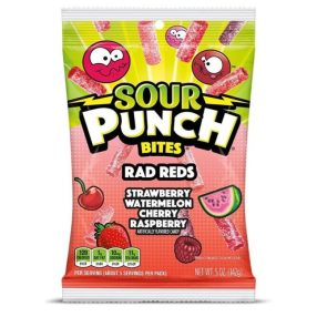 Sour Punch Rad Reds savanyú gumicukor 142g