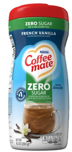 Coffee Mate Sugar Free French Vanilla Kávékrémpor 289,1g