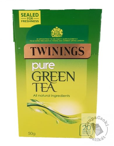 Twinings Pure Zöld tea 20 filter, 50g
