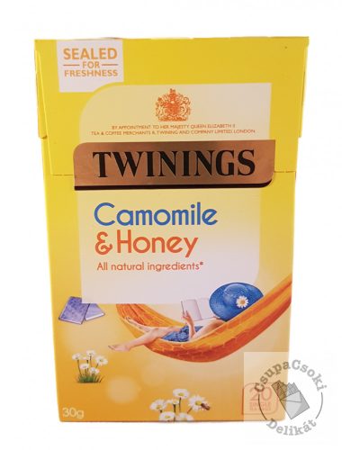 Twinings Camomile&Honey Gyümölcstea kamillával és mézzel 20 filter, 30g