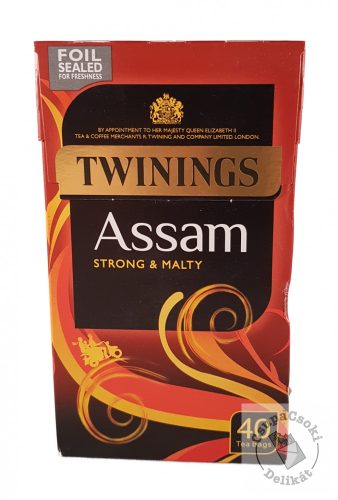 Twinings Assam Fekete tea 40 filter, 100g