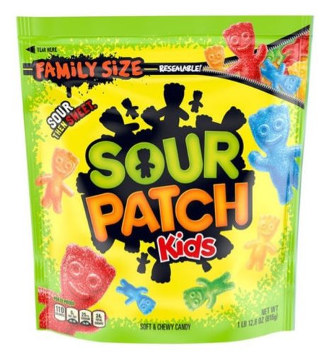 Sour Patch Kids Family Size savanyú gumicukor 816g / Minőségét megőrzi: 2026.10.17