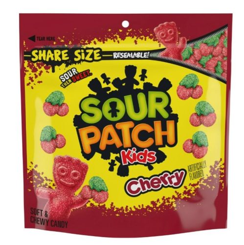 Sour Patch Kids Cherry savanyú gumicukor 308g / Minőségét megőrzi: 2026.11.04
