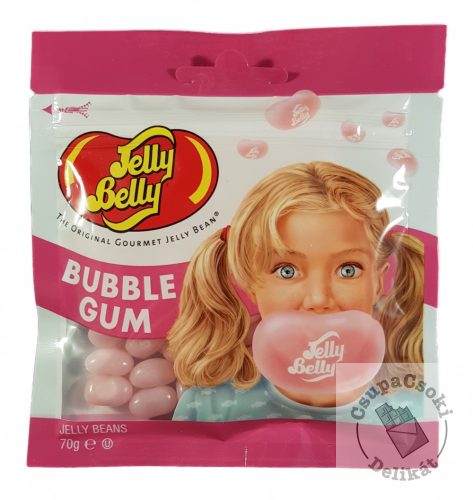Jelly Belly Bubblegum Cukorka rágógumi ízben 70g