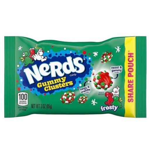 Nerds Gummy Clusters Frosty Cukorka 85g