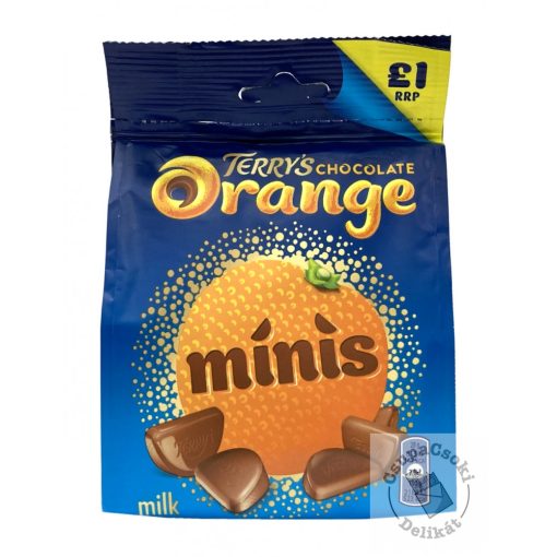 Terry's Chocolate Orange Minis Narancsos tejcsoki szeletek 95g