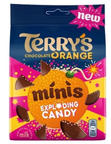 Terry's Chocolate Orange Minis Exploding Candy 105g