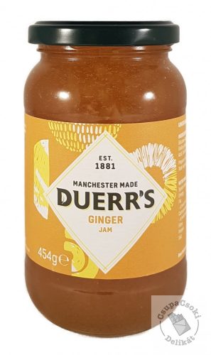 Duerr's Ginger Jam Gyömbér dzsem 454g / Minőségét megőrzi: 2026.06.30