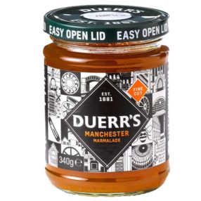   Duerr's Manchester Fine Cut Marmalade Narancslekvár 340g