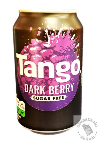 Tango Dark Berry Cukormentes szénsavas üdítő 330ml