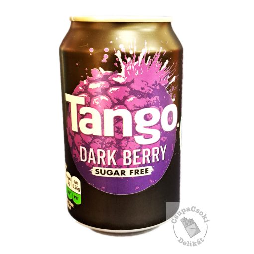 Tango Dark Berry Cukormentes szénsavas üdítő 330ml