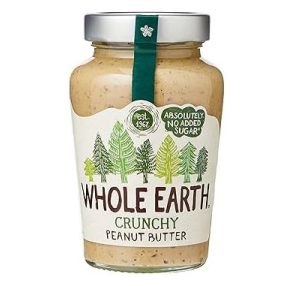   Whole Earth Crunchy Mogyoróvaj hozzáadott cukor nélkül 340g
