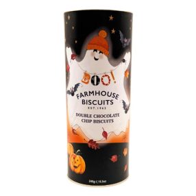   Farmhouse Biscuits Ghost Tube Double Chocolate Chip Biscuits 240g