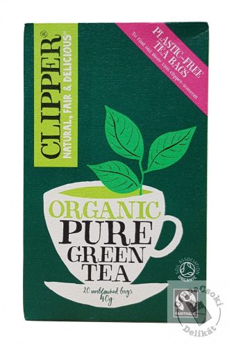 Clipper Pure Green Zöld tea 20 filter 40g