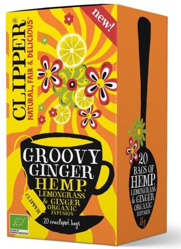 Clipper Groovy Ginger Hemp tea 20 filter, 35g