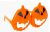 Halloween szemüveg, pumpkin