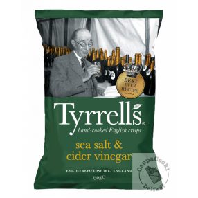   Tyrrell’s Burgonyachips  tengeri sóval és almaecettel 150g