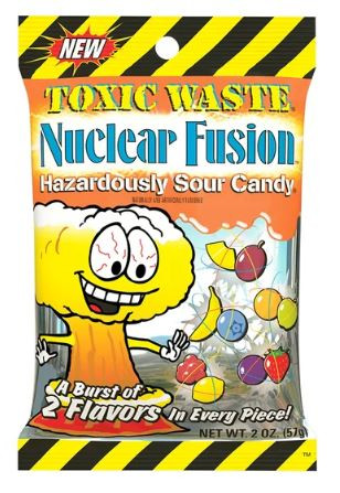 Toxic Waste Nuclear Fusion Hazardously Sour Candy 57g