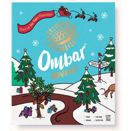 Ombar Advent Calendar Vegan csokoládé 125g