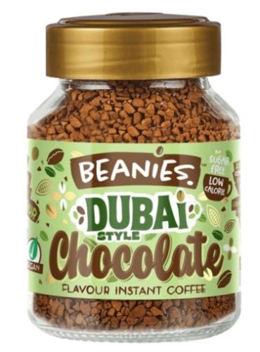 Beanies Dubai Chocolate Csokis ízesített instant kávé 50g