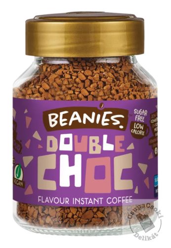 Beanies Double Chocolate Csokis ízesített instant kávé 50g