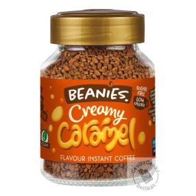   Beanies Creamy Caramel Karamell ízesítésű  azonnal oldódó kávé 50g