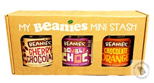 Beanies ajándékdoboz 3db instant kávéval