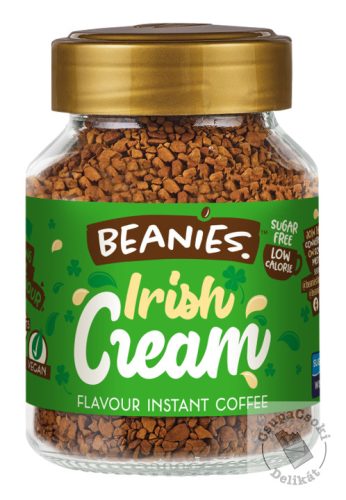 Beanies Irish Cream Ír krémlikőr ízesítésű azonnal oldódó kávé 50g