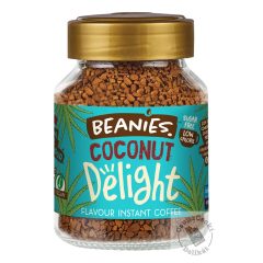   Beanies Coconut Delight Kókuszos ízesítésű  azonnal oldódó kávé 50g