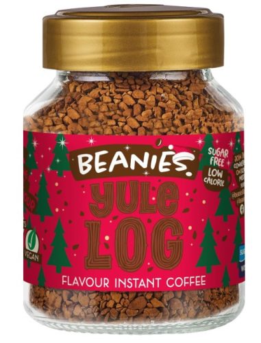 Beanies Yule Log Ízesített instant kávé 50g / Minőségét megőrzi: 2026.05.13