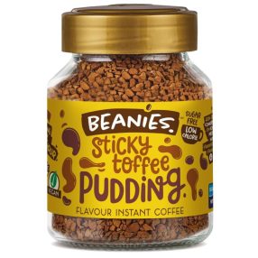 Beanies Sticky Toffee Pudding Ízesített instant kávé 50g