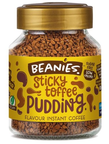 Beanies Sticky Toffee Pudding Ízesített instant kávé 50g