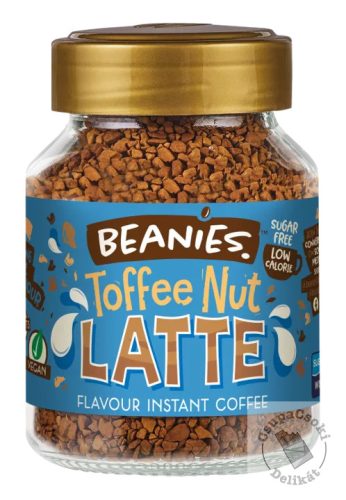 Beanies Toffee Nut Latte Ízesített instant kávé 50g