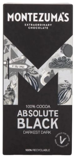 Montezuma's Absolute Black Vegan Étcsokoládé 90g