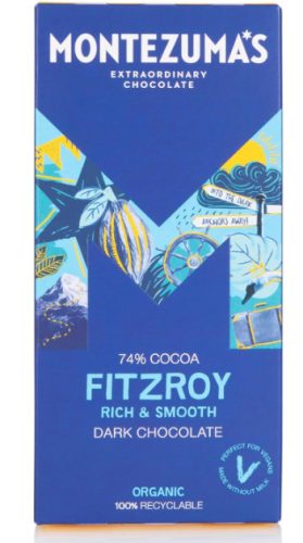 Montezuma's Fitzroy Vegan Étcsokoládé 90g