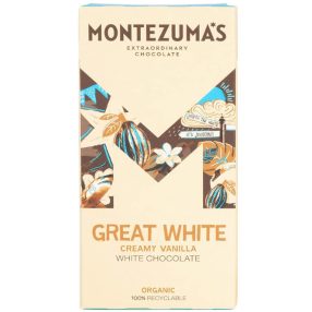 Montezuma's Great White Bio Fehércsokoládé 90g