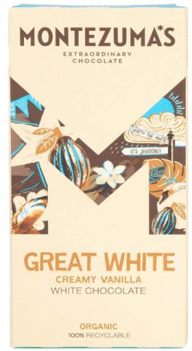 Montezuma's Great White Bio Fehércsokoládé 90g