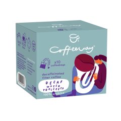   Coffeeway Decaf Filter coffee Koffeinmentes filter kávé, 10 db filterben, 75g