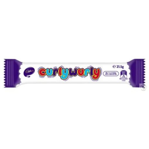 Cadbury Curly Wurly Karamellás tejcsokoládés szelet 21,5g