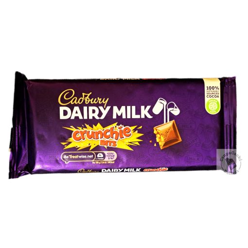 Cadbury Crunchie Bits Tejcsokoládé törökméz darabokkal 180g