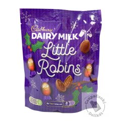   Cadbury Little Robin Dairy Milk Zacskós töltött tejcsokoládé 77g