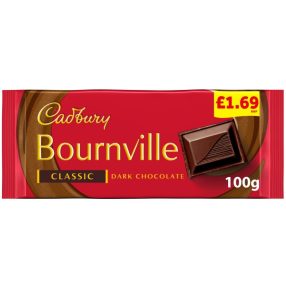 Cadbury Bournville Étcsokoládé 100g