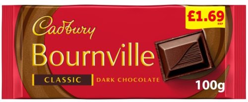 Cadbury Bournville Étcsokoládé 100g