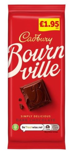 Cadbury Bournville Étcsokoládé 100g