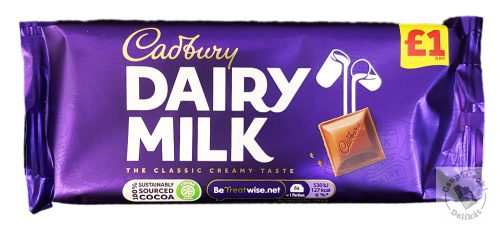 Cadbury Tejcsokoládé 95g