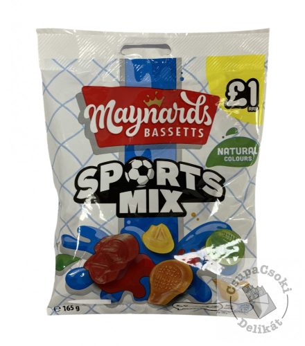 Maynards Bassetts Sports Mix Gyümölcs ízű gumicukor 165g