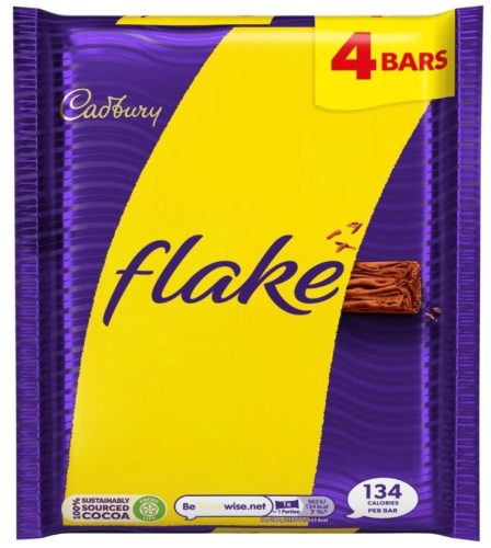 Cadbury Flake Tejcsokoládé szelet 4db-os 4x20g (80g)